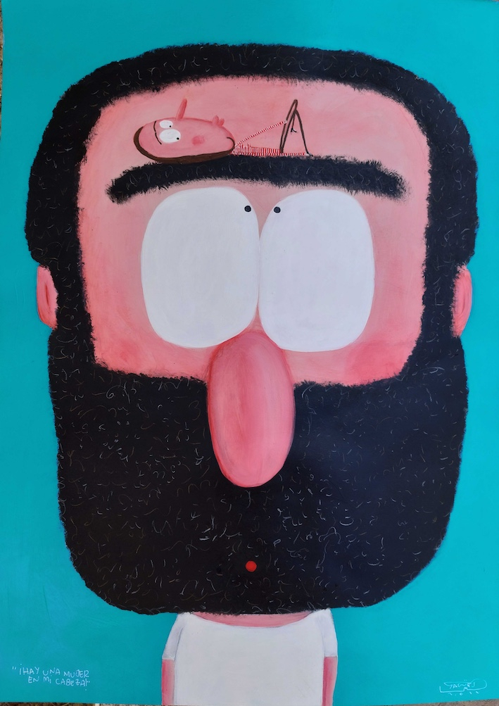 There is a woman in my head